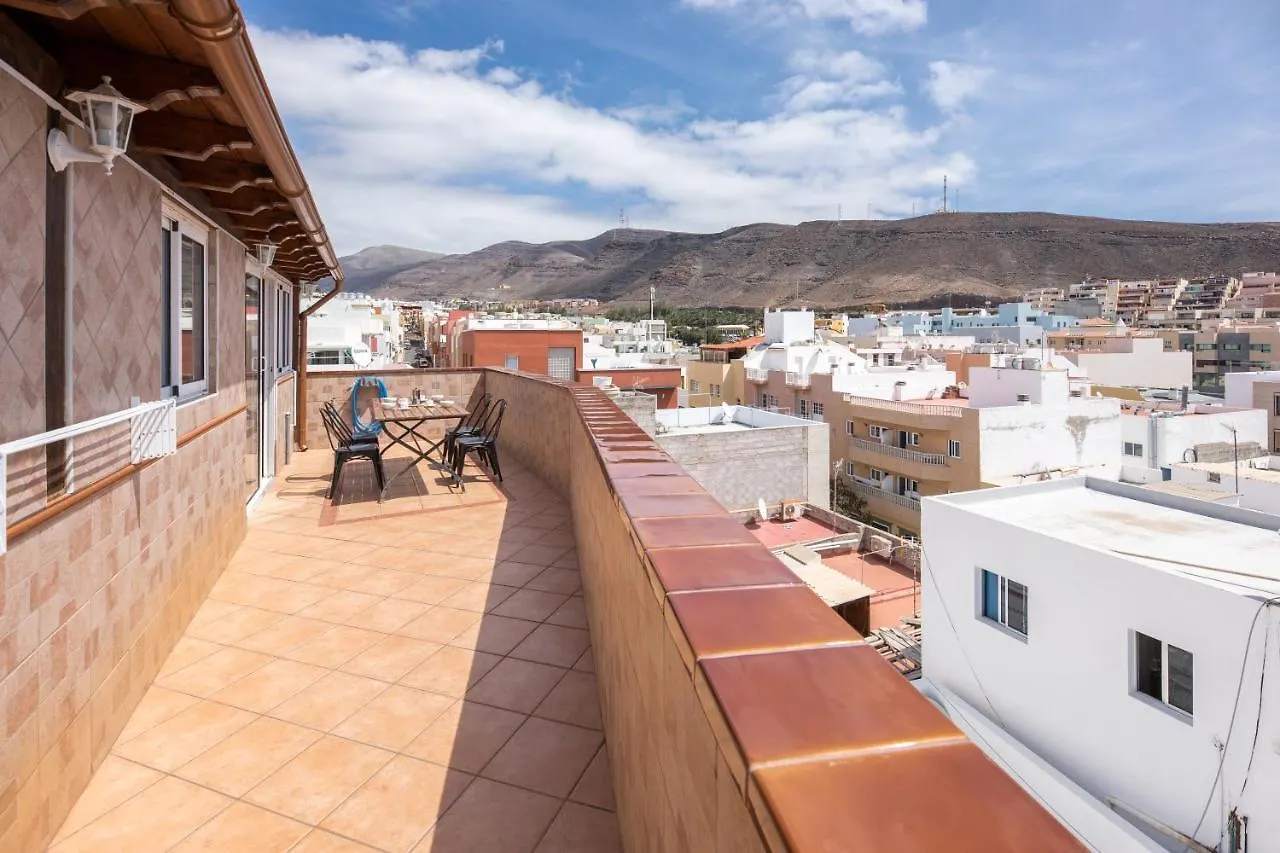 Apartment Attico Vista Oceano E Citta 3 Camere 3 Bagni Wifi Ac Morro Jable