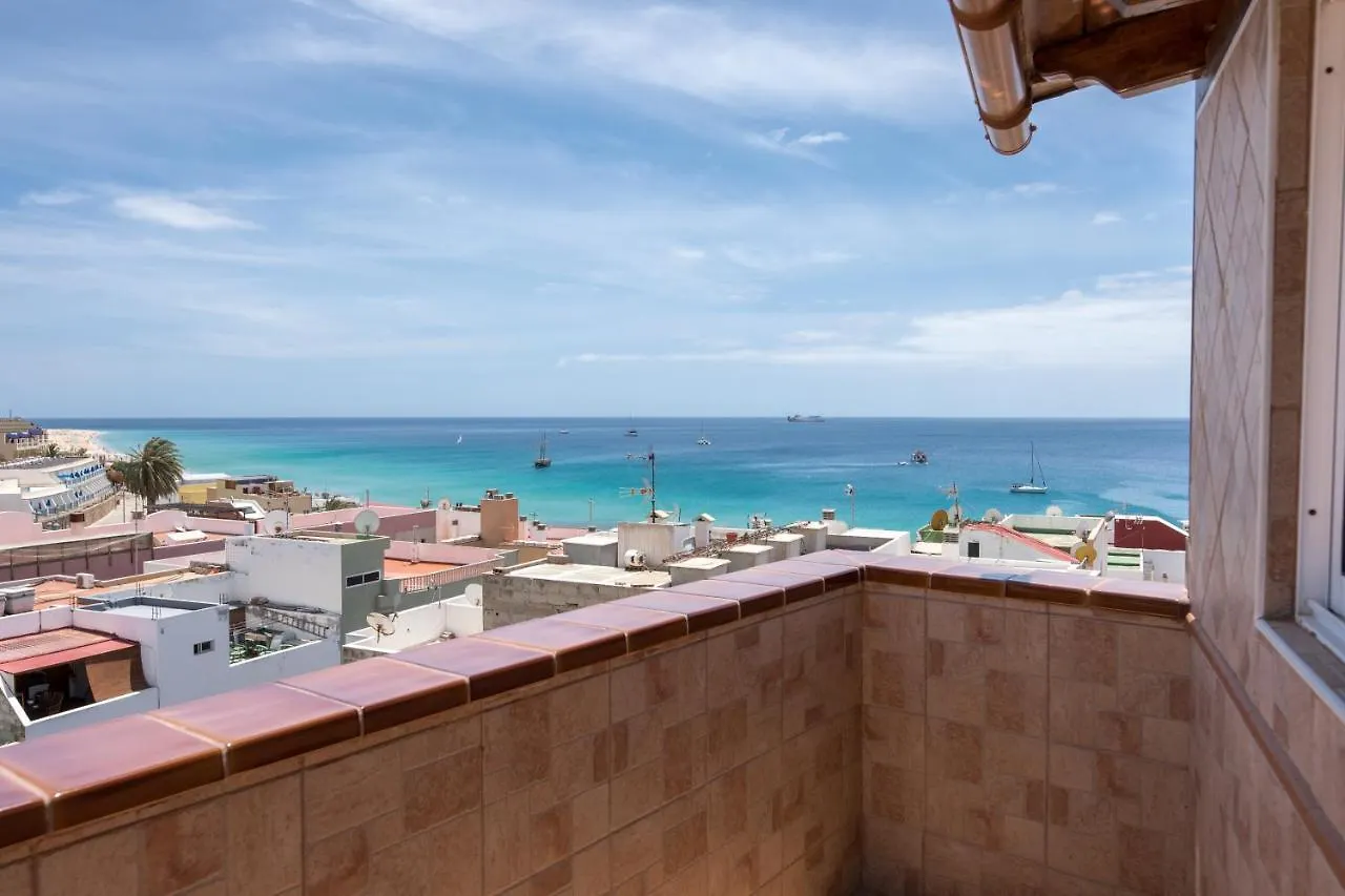 Attico Vista Oceano E Citta 3 Camere 3 Bagni Wifi Ac Morro Jable  Apartment